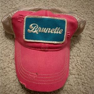 Judith March Brunette Hat - pink